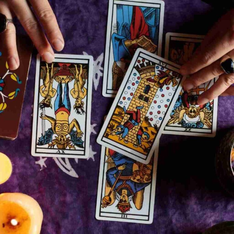 Las cartas del tarot del vidente de luces, 78 unidades, baraja de cartas de tarot con